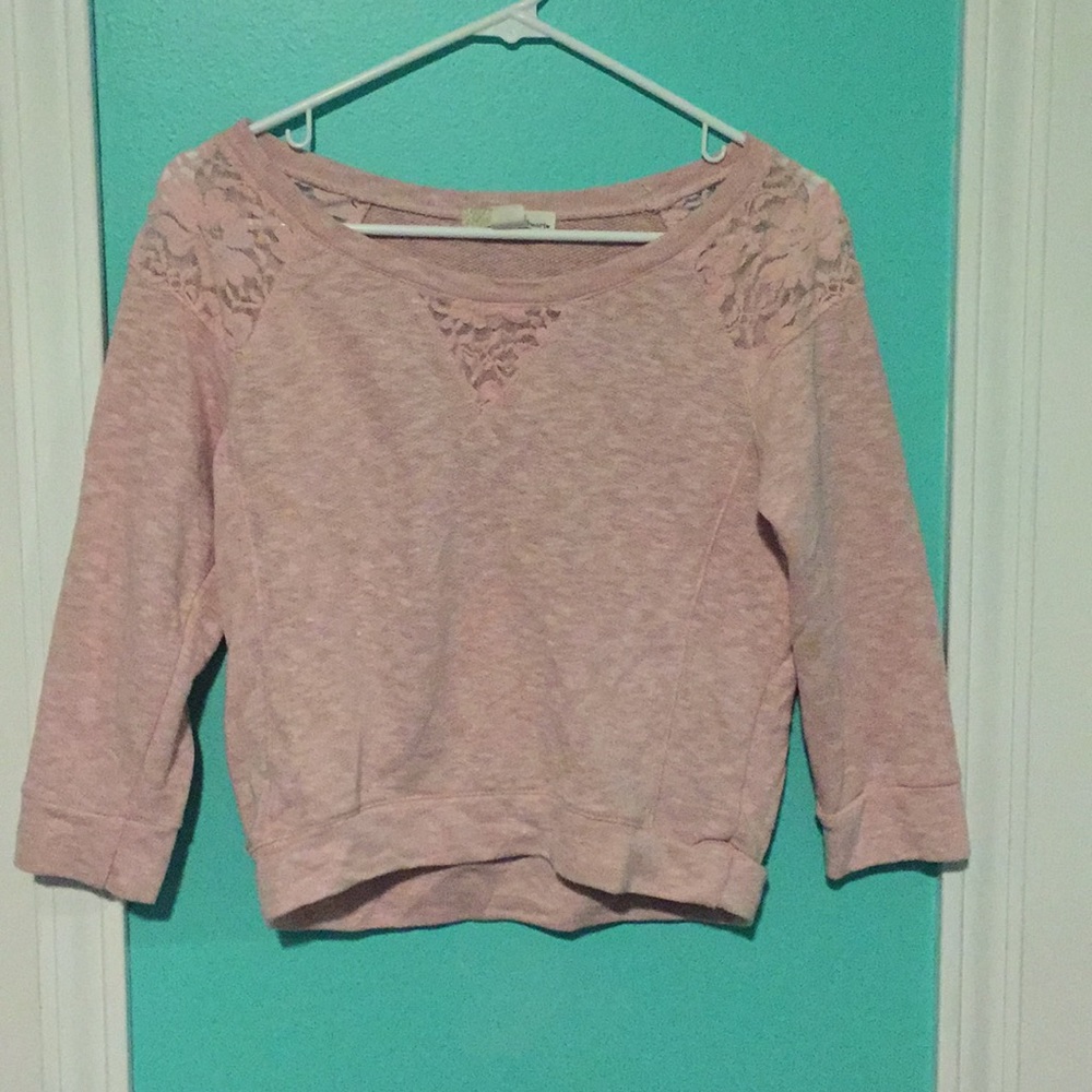 Pink sweater